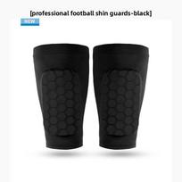 Kvėpuojantis Lengvas EVA Korių Struktūros Futbolo Blauzdiklio Apsauga Suaugusiems Vaikams Futbolo Blauzdos Apsauginė Rankovė Antirėmimo Kojos Apsauga S juoda