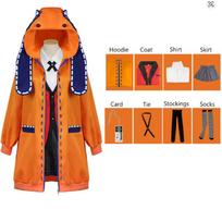 Anime Kakegurui Yomotsuki Runa Cosplay Kostiumas Striukė Jk Mokyklos Mergaičių Uniforma Striukė Hoodis Helovinas Karnavalas Apranga XL kaip parodyta spalva