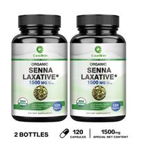 Ekologiško senos lapų ekstrakto kapsulės, 1500 mg, Senos lapų ekstraktas, Tinka ir vyrams, ir moterims 120*2
