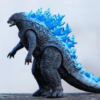 18CM Godzilla prieš King Kong 3 galvos Drago King Ghidorah Gorila Godzilla minkštos gumos veiksmo figūrėlės kolekcinis žaislas