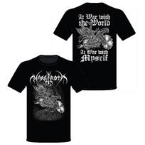 2026 Nargaroth Vokiečių Juodo Metalo Grupė Roko Punk LOGO Raštas Europos ir Amerikos Retro Tamsūs trumpomis rankovėmis vyriški marškinėliai M gray