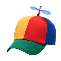 Juokinga „Snapback“ kepurė, sraigtasparnis, sraigtas, nuotykis, tėčio kepurė Rainbow bambuko laumžirgis beisbolo kepurė suaugusiems vaikams berniukams mergaitėms A1 red