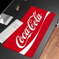 Cola Classic Beverage mouse pad, rubber base, esports desk mat, mouse pad for gamers and office use, gaming desk , easy to clean mat 30cmx60cm（11.8x23.6inch）