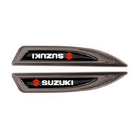 2 vnt. Metaliniai Automobilio Šoninio Sparno Emblemos Lipdukai Ženkliukas Lipdukas Automobilio Aksesuarai Suzuki Ignis Jimny SX4 Samurai Swift Grand Vitara 2pcs