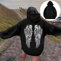 Unisex Long Sleeve Hoodie with Hood and Pockets for Casual Daily Wear M juoda