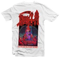 DEATH Band Scream Bloody Gore Unisex T-shirt Heavy Cotton M black