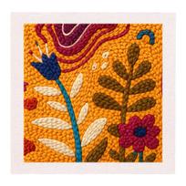 Punch Needle Embroidery Material Kit - DIY Set One Size brown