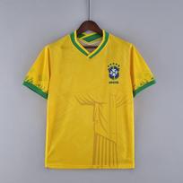 Brazilijos Nacionalinės Komandos Klasikiniai Futbolo Marškinėliai Vyrams Moterims Sportiniai Drabužiai Geltoni Balti Juodi Mėlyni S-XXL Small geltona