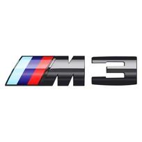 Metalinės emblemos raidės logotipas Automobilio bagažinės ženklelis Lipdukas Priedai BMW M M3 M5 G20 F30 E90 E91 E46 G70 G45 G30 F10 F11 E39 E34