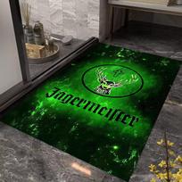 Jägermeister: Drąsus ryškus kilimas Namų dekoras Tinka visiems sezonams Biuro kėdės pagalvėlė Menas Bendrabučio dekoracija 40x60cm( 15x23in )
