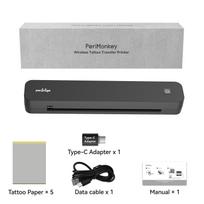 Nešiojamas A4 terminis spausdintuvas: Bluetooth Mini Mobiliesiems, Nuotraukoms, Biurui ir Namams Tatuiruočių Perdavimui
