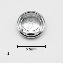 4 vnt. 57mm/62mm Automobilio Padangos Ratlankio Centrinio Dangtelio Ženklelis Logotipas Ratlankio Emblema Toyota Corolla Camry Yaris CHR Rav4 Auris Verso Avalon