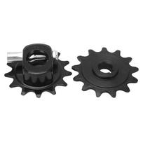 410 13T Chain Sprocket with Crankset Sprocket Gear Durable Chain Wheel Sprocket  for Scooter 410 13T black