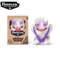 Fuggler Spenelių Fuggs 9 colių minkštas kolekcinis žaislas, pasižymintis juokingu negražios būtybės stiliumi su absurdiškomis detalėmis ir senoviškais veido išraiškomis beige