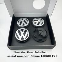 4pcs 56mm 65mm floating Car Wheel Center Caps Hubcap Cover for VW Jetta MK5 NFHD Golf Passat styling CC Golf 3B7601171 1J0601171 4pcs-56mm 1J0601171 gray