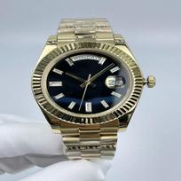 41 mm automatinis laikrodis, safyrinis stiklas, nerūdijančio plieno apyrankė, 2813 mechanizmas, madingi laikrodžiai vyrams gray