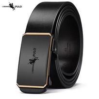 L.RIDING PULO Vyriškas automatinis diržas su sagtimi, labai madingas ir patvarus 130cm black