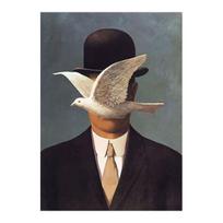 Rene Magritte Drobės Tapyba Siurrealizmas Klasikinis Meno Kūrinys Reprodukcijos Plakatai Spaudiniai Sienos Menas Paveikslas Namų Dekoras Svetainei 21x30cm No Framed