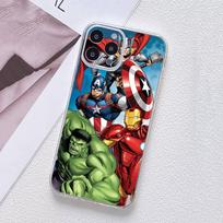 skirtas Motorola Moto Edge 40 30 neo G54 G24 G84 iPhone 15 14 Xiaomi Redmi Note 13 12 11 Pro Samsung Galaxy A54 Hulk Marvel Avengers Spider Iron Man Case for Moto G84 lubų spalva