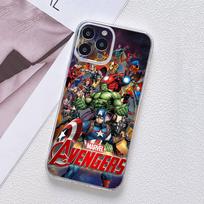 skirtas Motorola Moto Edge 40 30 neo G54 G24 G84 iPhone 15 14 Xiaomi Redmi Note 13 12 11 Pro Samsung Galaxy A54 Hulk Marvel Avengers Spider Iron Man Case for iPhone 11 rausvai ruda