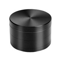 Yousheng Smulkintuvas Metalinis žolelių smulkintuvas 1,6/2,5 colio prieskonių smulkintuvas Nešiojamas prieskonių maišytuvas džiovintiems čili pipirams smulkinti 40mm juoda
