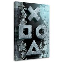 Canvas print, Buttons for the controller 40x60 įvairiaspalvis