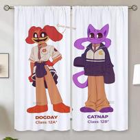 CATNAP ŠUO Dienos Moderni Namų Dekoro Miegamojo Blackout Užuolaidos Langui Tiulis Virtuvėje Užuolaidų Laikikliai Svetainės Užuolaidos W86xH213cmx2pcs-CL