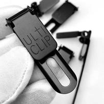 DIY Knife Stainless Kydex Sheath Abbar Strap Wasit Uli Clip DIY Pocket Clip K Sheath Clip geltona