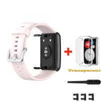 Laikrodžio apyrankės Huawei Watch Fit apyrankė Silikoninė pakaitinė apyrankė Huawei Watch Fit nauja Correa apyrankės apyrankė gray