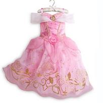 Vaikų Mergaičių Princesės Karnavaliniai Kostiumai Rapuncel Belle Pelenė Sofia Cosplay Apranga #H Light Pink Rapunzel Dress,100cm/3-4Years pink