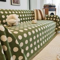 Universal chenille sofa towel for all seasons, one-piece non-slip and anti-cat scratch, full cover universal sofa cover universal 180*130cm gray