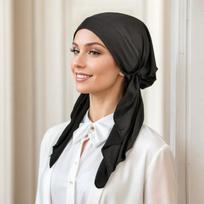 Nauja moteriška surišta skrybėlaitė Musulmoniška vidinė hidžabo skara ilgu uodegu plaukų slinkimui chemoterapijos kepurėlė Bonetas Turbanas Bandanos Galvos juosta Turbante Mujer white