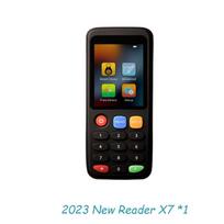 X7 RFID Išmaniojo lusto skaitytuvas IC ID žetono klonas kopijuoklis 125Khz ženklelio rašytuvas 13.56Mhz žymos dublikatorius 140x55x17mm blue