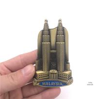 3D metalinis šaldytuvo magnetas: JAV, Anglija, Italija, Madridas, Dubajus, Belgija, Indija, Izraelis - Aukščiausios klasės proginė kolekcija