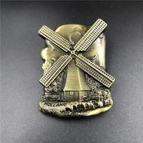 3D metalinis šaldytuvo magnetas: JAV, Anglija, Italija, Madridas, Dubajus, Belgija, Indija, Izraelis - Aukščiausios klasės proginė kolekcija beige