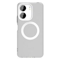 Magsafe matinė telefono dėklas, skirtas Xiaomi Redmi 13C 5G 13C 4G, magnetinis belaidis įkrovimas, skirtas Xiaomi Redmi 13R 5G, atsparus smūgiams galinis dangtelis Pc + tpu&Redmi 13R