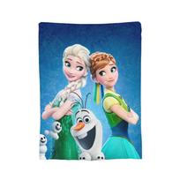 Šaldytas Elsa Anna Princesės Antklodės Vilnos Pavasario/Rudens Daugiafunkcinės Super Šiltos Pledai Lovai Lauko Kilimas Gabalas 80x60in