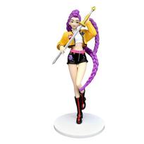 Kpop Demono Medžiotoja Mergaitės Veiksmo Figūrėlė 20CM Žaislas Rumi Figūrėlė Lėlė Gerbėjams Dovana PVC Modelis Rumi Aksesuarai Stalo Dekoracija Žaislai beige