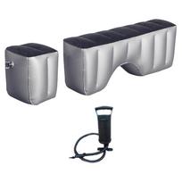 2 Pieces Car Air Mattress Back Seat Gap Pads for Legs Foot Rest Camping gray