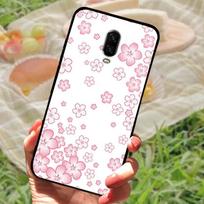 Oneplus 6T dėklas Silikoninis Minkštas TPU Telefono Dangtelis One Plus 6 6T Dėklui Bamperis Oneplus 6 6 T Dėklas Mabrle Madingas Coques For Oneplus 6 white