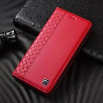 Napa tikros odos dėklas Apple iPhone 6 6S 7 8 X XS XR 11 12 13 14 15 16 16E Pro Max Plus Mini telefonui Piniginės Dangteliai iPhone 16E&Genuine Leather raudona