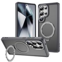 Magnetic 360° Rotating Finger Ring for Samsung S23/S24/S25 Ultra, Skin-Feel Design S26Ultra pilka
