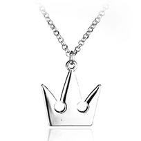 Žaidimas Kingdom Hearts Grandininis Pakabukas Karoliai Sora Raktinis Ašmenys Karūnos Pakabukas Pareiškiantis Chokeris Moterims Vyrams Cosplay Papuošalai Dovana gray