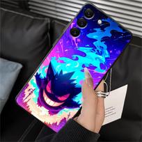 Gengar Pokemon Cool Case for Samsung Galaxy A70 A17 A12 A16 A40 A15 A06 A04 A50 A05 A13 A20 Funda Phone Cover Galaxy A04 blue