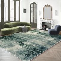 Modernus žalias abstraktaus rašto kilimas 200x300 Neslystantis svetainės kilimas Lengvai valomas Didelis miegamojo grindų kilimėlis Papuošimas 80x120cm