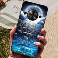 ZTE Blade A75 5G dėklas Šaunus dažytas silikoninis TPU minkštas dėklas ZTE Blade A75 5G dėklams Juodi apsauginiai telefono korpusai A 75 5G ZTE Blade A75 5G blue
