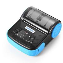 80 mm nešiojamasis Bluetooth terminis spausdintuvas - Belaidis mini čekių ir bilietų spausdinimo sprendimas gray