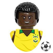 Futbolo Rungtynės Žaidėjai Statybiniai Kaladėlės Minifigūrėlės Rinkinys Pasaulio Futbolo Žvaigždės Surinkti Kaladėlės Veiksmo Figūrėlės Modelio Žaislai Gimtadienio Dovana