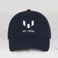 MESSI spausdinimo minkšto snapelio beisbolo kepurė Unisex kvėpuojanti ir reguliuojama Puikiai tinka futbolo gerbėjams, sportui ir žvejybai black