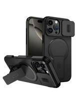 Stovas besisukantis slankiojantis dėklas kameros objektyvui skirtas Iphone 17 Pro Max Air 16e 15 14 Plus 16 12 13 Pro Iphone17 Dangtelis iPhone 12 Pro Max juoda
